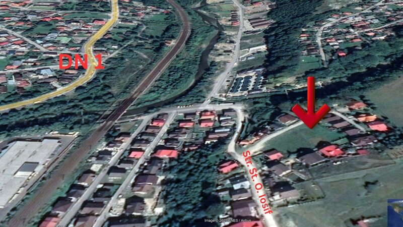 Poiana Tapului lot intravilan. Vedere Bucegi Neobstructionata.